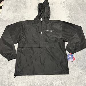 Champion Windbreaker Jacket Mens Medium Polaris Camp RZR 2022 Black